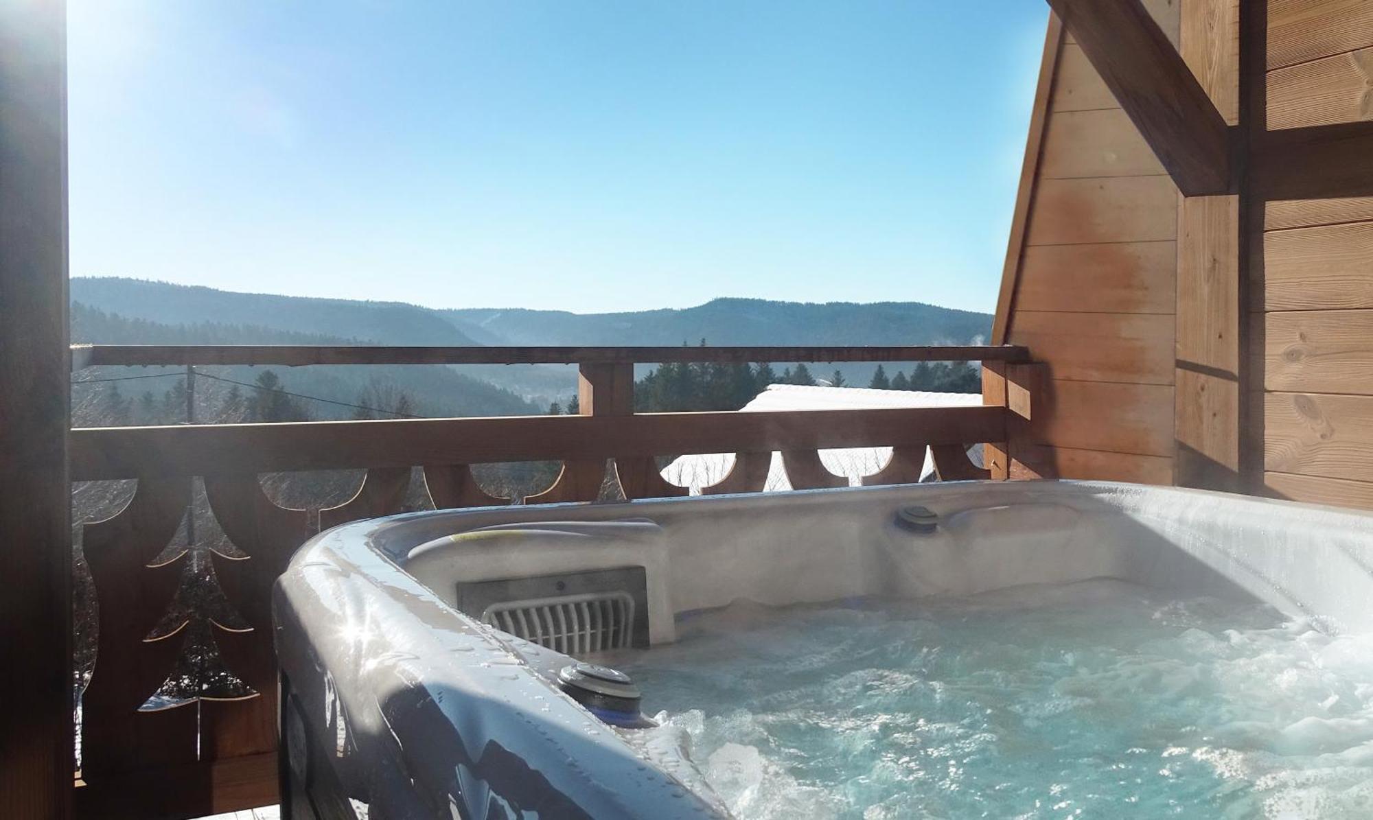 Gite Panoramique Et Spa De Liezey La Source Extérieur photo